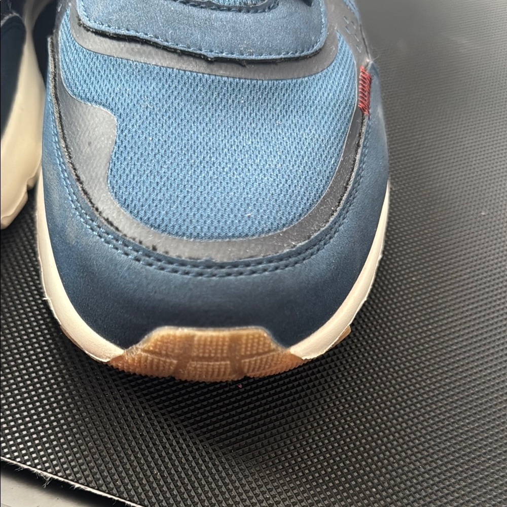 Hey Dude Blue and White Sneakers with Minimalist Design- worn once - Picture 6 of 7